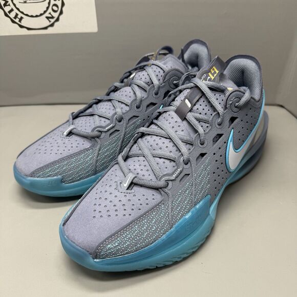 Nike Air Zoom GT Cut 3 Ashen Slate Grey Baltic Blue DV2913-402 Men Size 8.5 NEW - Picture 2 of 12